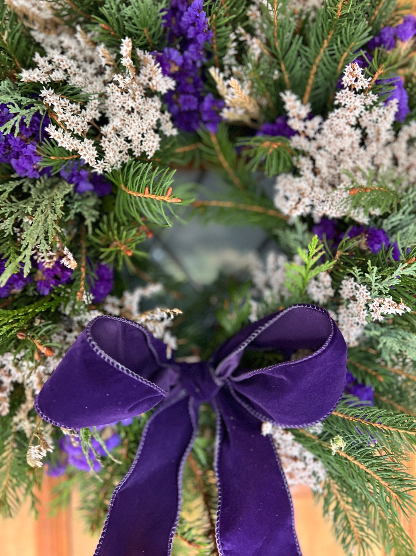 Luxury Cadbury Purple Christmas wreath - pre order