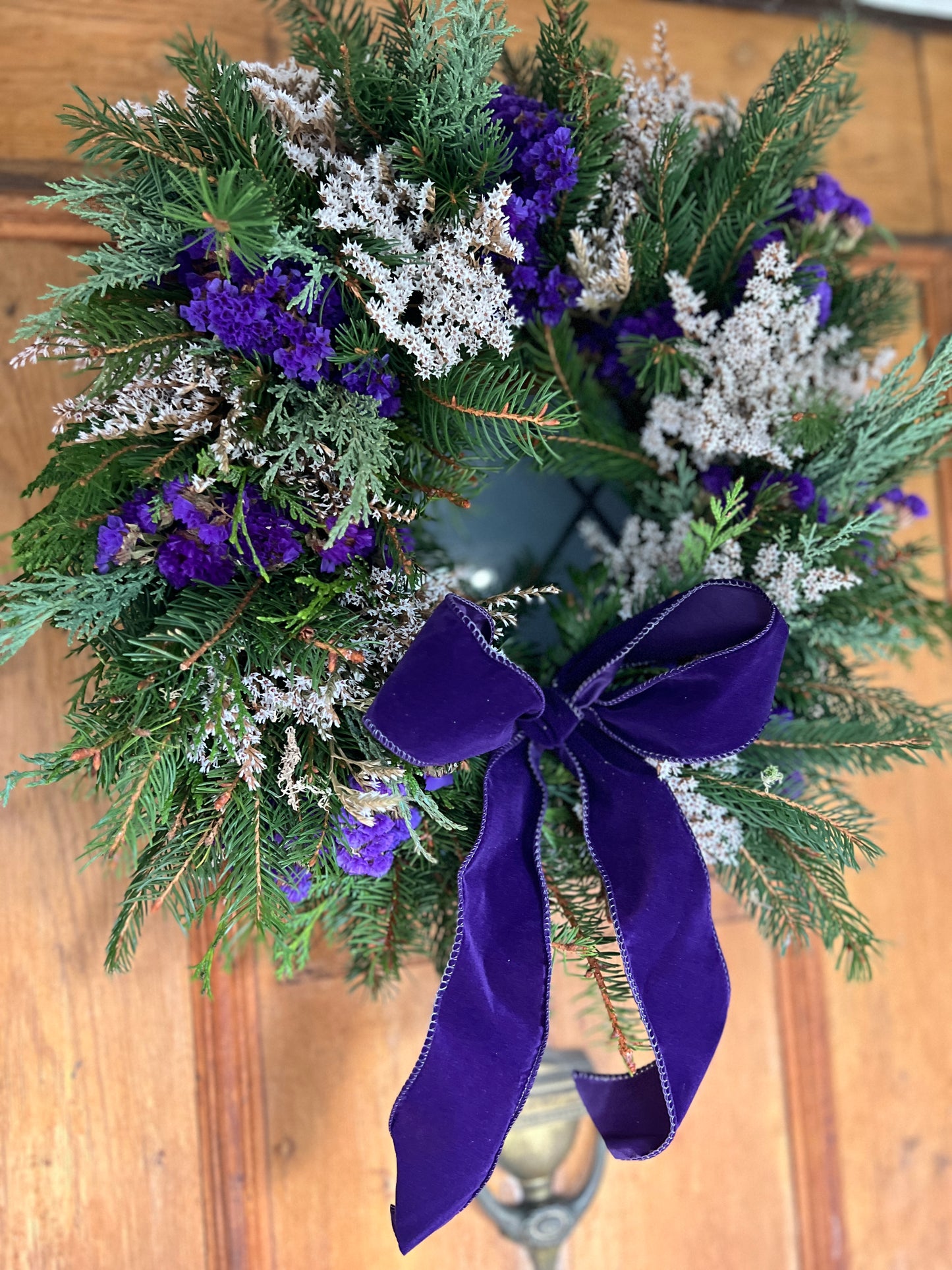 Luxury Cadbury Purple Christmas wreath - pre order