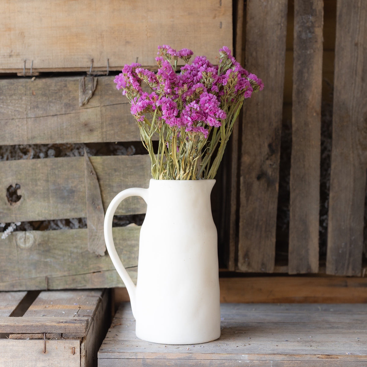 Dried statice - pink