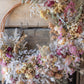 Dried Flower Wreath - pastels