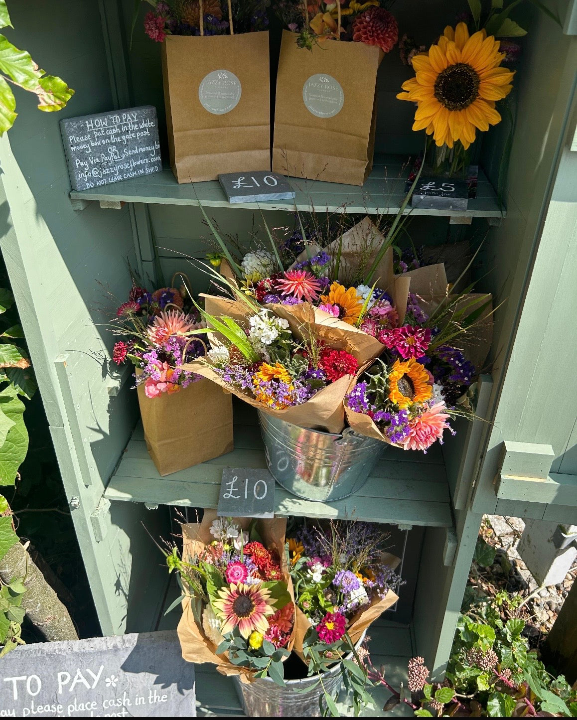 Teacher gift bouquets