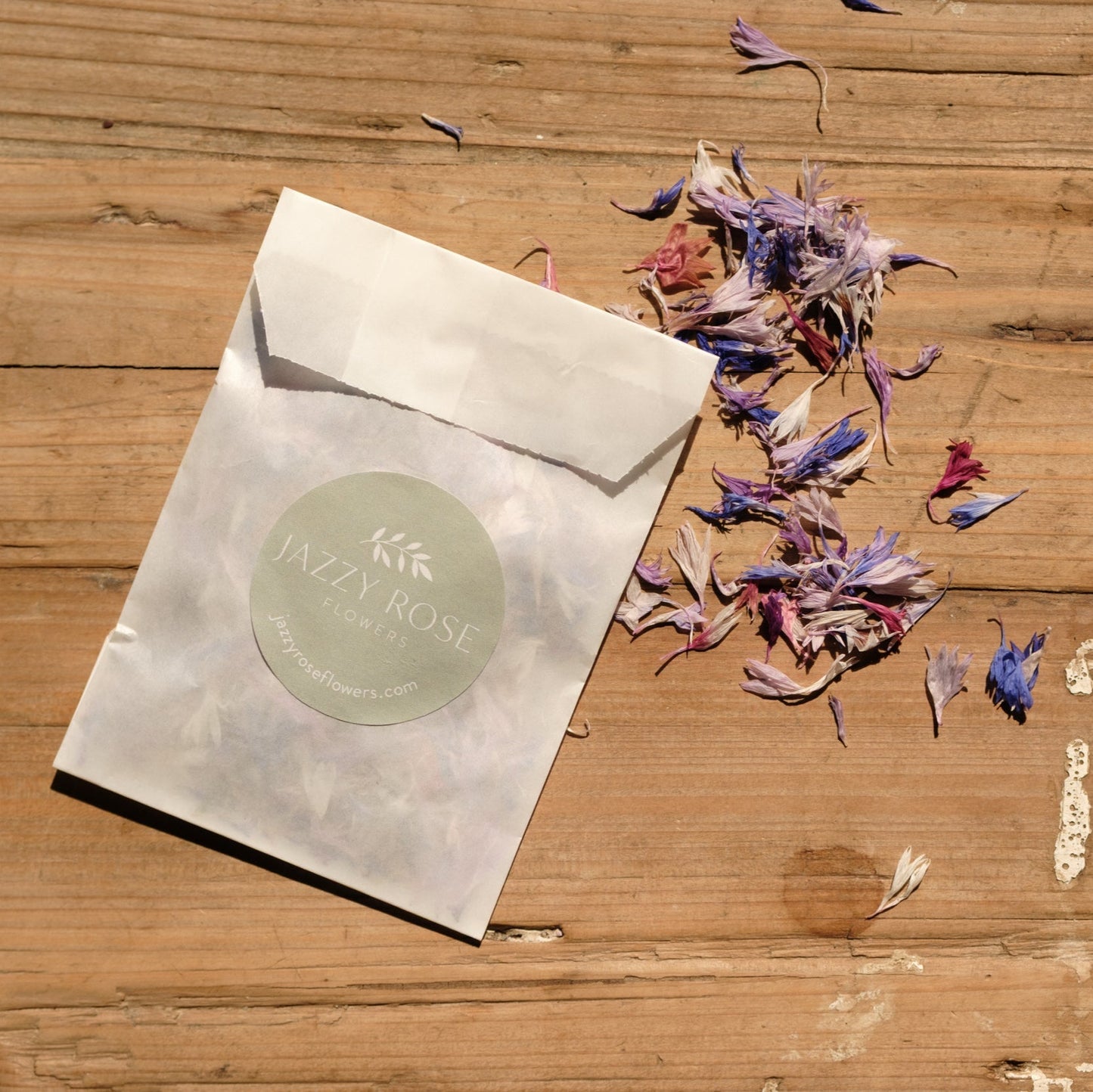 Dried cornflower & calendula petals - happy mix